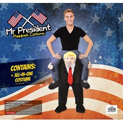 Bristol Novelty AF050 Trump Piggy Back, One Size