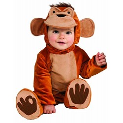 Funky Monkey Romper Toddler Costume 1