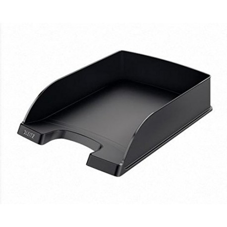 Leitz Plus Letter Tray&nbsp;–&nbsp;70&nbsp;mm&nbsp;–&nbsp;Pack of 5 a4 black