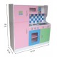 Kiddi Style Superior Large Pastel Wooden Kitchen Supreme
