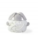 Kaloo K969552 Plume Chubby Rabbit Toy, Cream, 12