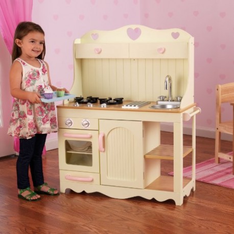 KidKraft Wooden Play Kitchen Prairie
