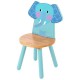 Tidlo wood Elephant chair, 26 cm