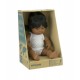 Miniland Miniland31158 38 cm Hispanic Girl Doll with Underwear in Box