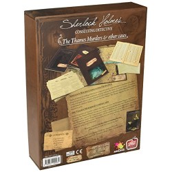 Sherlock Holmes Consulting Detective Thames Murders Game