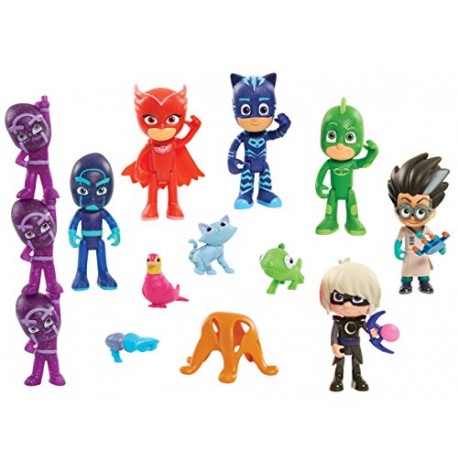 PJ Masks Deluxe 16 pc Figure Set