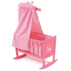 CHIC 2000 Bayer Doll Little Fairy Design Cradle (Pink)