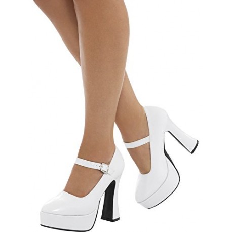 Smiffy's 43075S 70's Ladies Platform Shoe (UK 4/US 7)