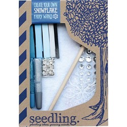 Seedling 15SNOWD Create Your Own Snowflake Fairy Wand Craft Kit