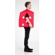 Bristol Novelty AF024 Poker Dice Costume, Red, One Size