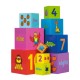 Tidlo Wooden Stacking Rainbow Cubes