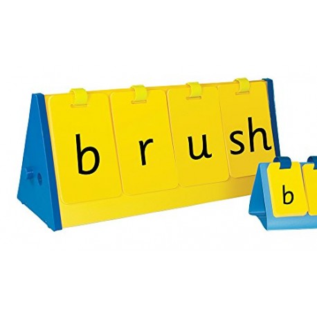 Inspirational Classrooms 3013004 Teacher Synthetic Letter Flip CCVC Plus CVC Phase 4 Educational Toy