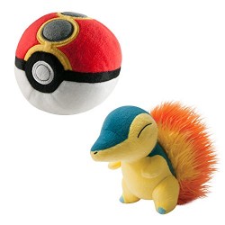 POKEMON T19413L Cyndaquil and Repeat Ball Plush Pack