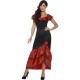Smiffy's Adult Women's Flamenco Senorita Costume, Dress and Headpiece, Around the World, Serious Fun, Size L, 45514