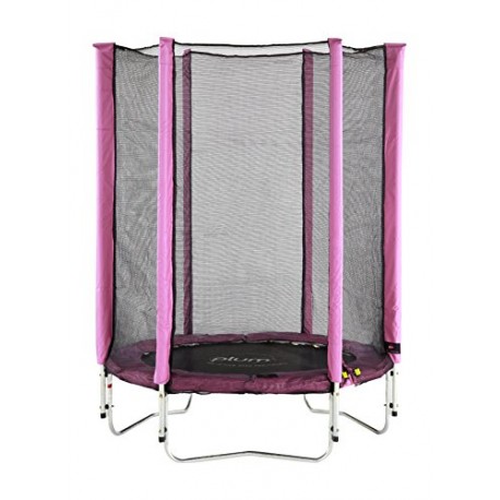 Plum Products Junior Trampoline and Enclosure (Pink)