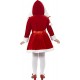 Smiffy's Children's Little Miss Santa Costume, Dress, Santa,Size
