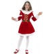 Smiffy's Children's Little Miss Santa Costume, Dress, Santa,Size