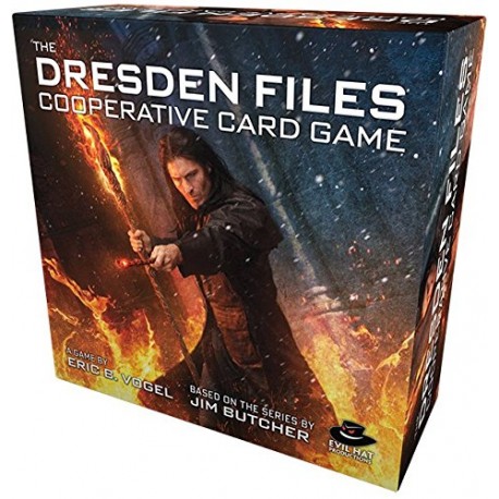 Evil Hat Productions Dresden Files Cooperative Card Game Role Play
