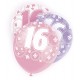 Glitz Pink 16th Birthday Party Supplies Kit for 8