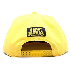 Super Mario SB092401NTN Nintendo Wario Logo Snapback Cap (One Size)