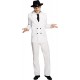 Fever Adult men's Gangster Costume, Jacket, trousers and Tie, Twenties, Size L, 31079