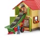 Schleich 42377 Farm Life Hay Conveyor with Farmer Playset