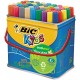 BIC Kids Visacolor XL ECOlutions Colouring Pens 48 Classpack