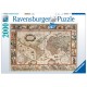 Ravensburger Map of the World From 1650, 2000pc Jigsaw puzzle