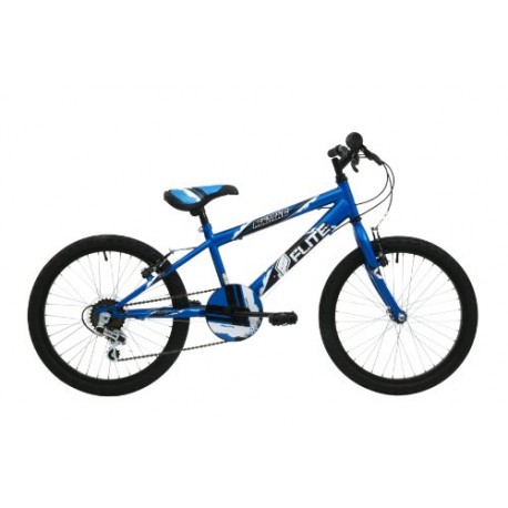 Flite Maniac Boys' Kids Bike Blue, 11 inch steel frame, 6
