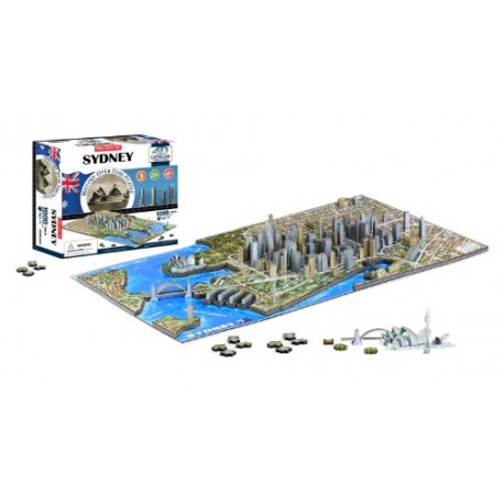 4D Sydney Cityscape Time Puzzle