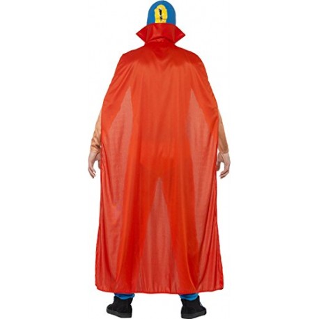 Smiffy's Adult Men's Mexican Wrestler Costume, Cape, Leggings, Attached trousers and Mask, Around the World, Serious Fun, Size L