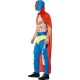 Smiffy's Adult Men's Mexican Wrestler Costume, Cape, Leggings, Attached trousers and Mask, Around the World, Serious Fun, Size L