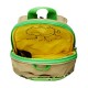 Zip & Zoe Mini Rucksack with Reins Children's Backpack, 25 cm,Green, Dylan Dino Face