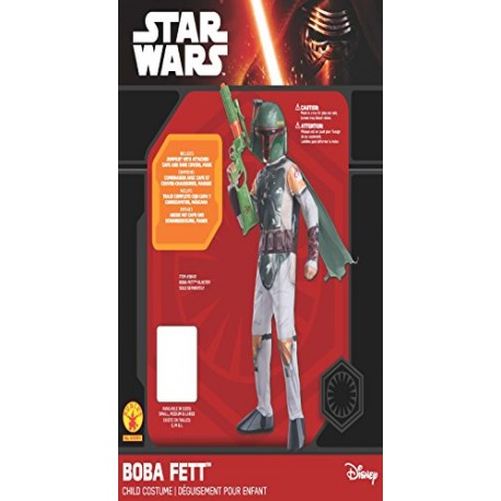 Rubie's Kid's Star Wars Boba Fett Costume Style 3, Large, Age 8