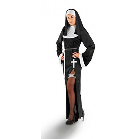 Folat 21946 Sexy Nun Costume (Large/X