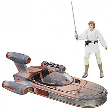 STAR WARS The Black Series Luke Skywalker Land Speeder Figure