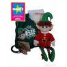 The Elf 01 Boy Plush Toy with A Sack/Letter from Father Christmas