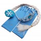 Queen Elsa Princess Anna Magic Wand, Rhinestone Elsa Tiara, Hair Crown & Glove Girl Gift Set