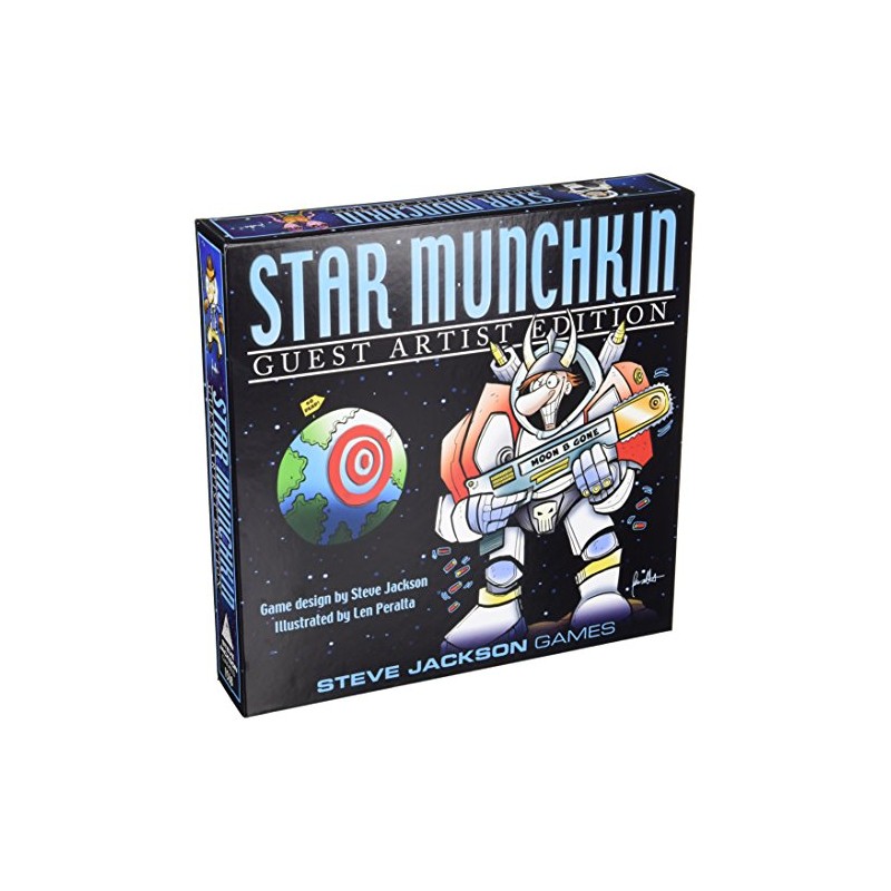 Star Munchkin Guest Artist Edition – Peralta-Version, Das Beliebte Kartenspiel Im Sci-Fi-Design, Kompatibel Mit Dem Munchkin Basisspiel