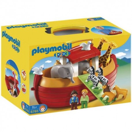 Playmobil 6765 1.2.3 Floating Take Along Noah´s Ark