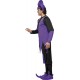 Smiffy's Adult Men's Medieval Jester Costume, Top with Attached Neck Piece, trousers and Hat, Tales of Old England, Serious Fun,