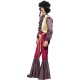 Smiffy's Adult Men's 70's Psychedelic Rocker Costume, flares, top with attached waistcoat and headpiece, 70 Disco, Serious Fun, 