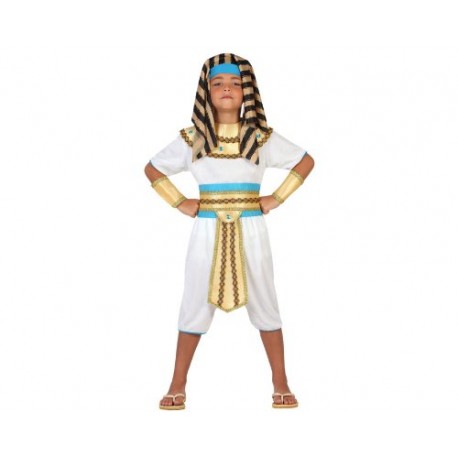Atosa 23307 / Egyptian Boy Costume&nbsp;Size 140&nbsp;White / Gold