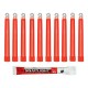 Cyalume SnapLight Red Glow Sticks – 6 Inch Industrial Grade, Ultra Bright Light Sticks with 12 Hour Duration (Pack of 100)