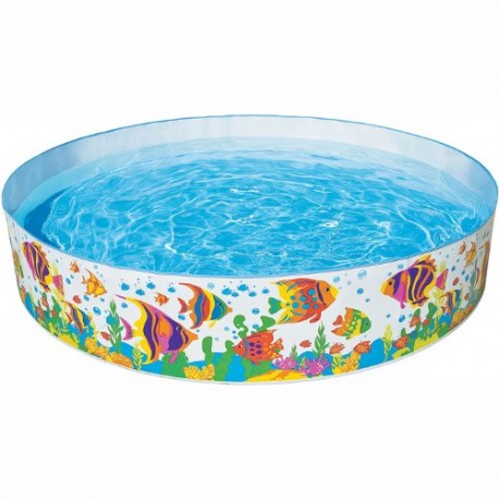 Intex Ocean Reef Snapset Inflatable Pool, 8' X 18 , for Ages 3+