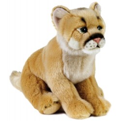 National Geographics MOUNTAIN LION Stuffed Animals Plush Toy (Medium, Natural)