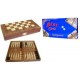 Staroyun Staroyun1020180 25 x 48 x 6 cm Big Star Polyester Walnut Backgammon