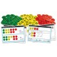 Inspirational Classrooms 3125202 Place Value HTU Counters and Work Card Educational Toy (Pack of 300)