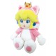 NINTENDO 3700789291817 25 cm Princesse Peach Chat Plush Toy