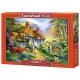 Castorland Forest Cottage Jigsaw Puzzle (3000
